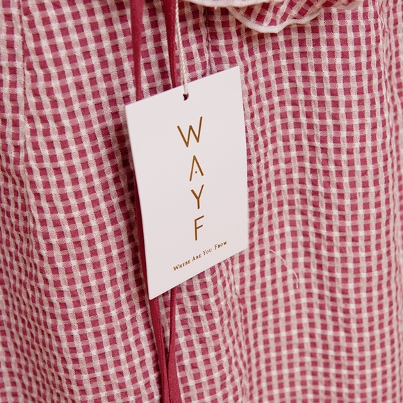 WAYF Asymmetrical Ruffle Dress - Picture 7 of 8